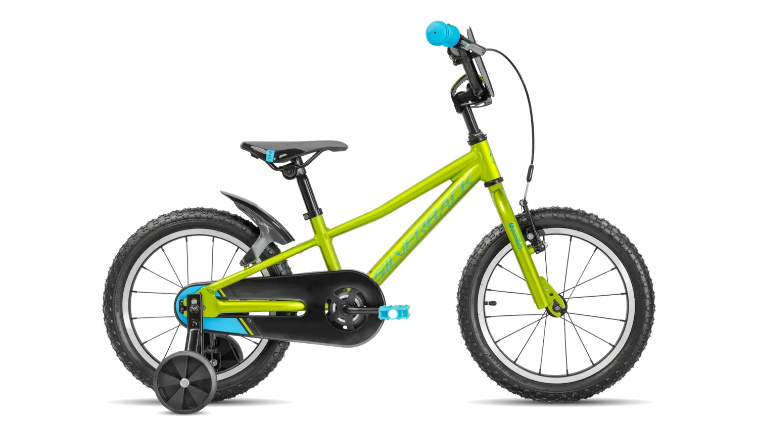 Silverback Skid 16 børnecykel 16" Moonwalk Grey alu