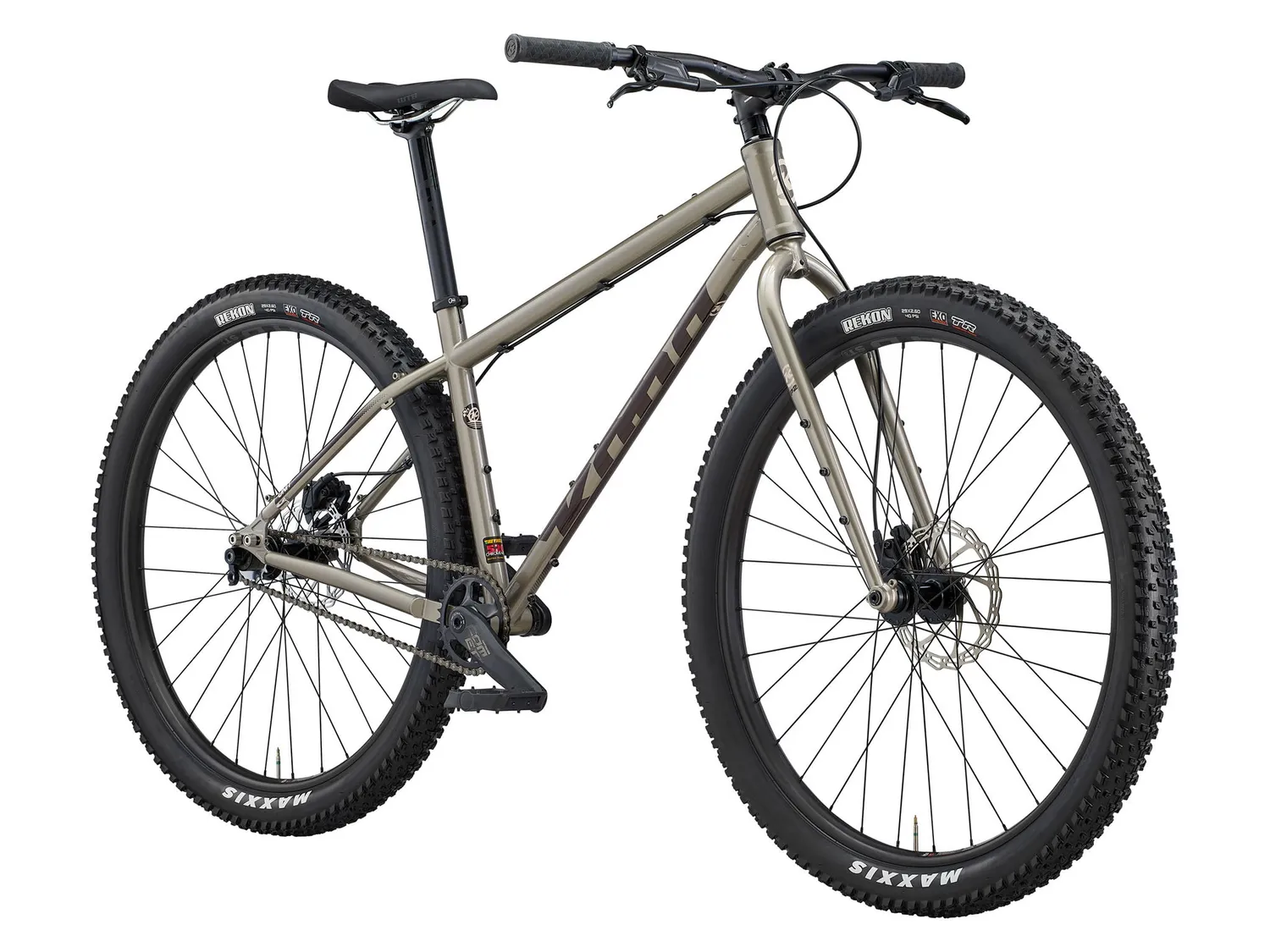Kona Unit mountainbike singlespeed grå rigid