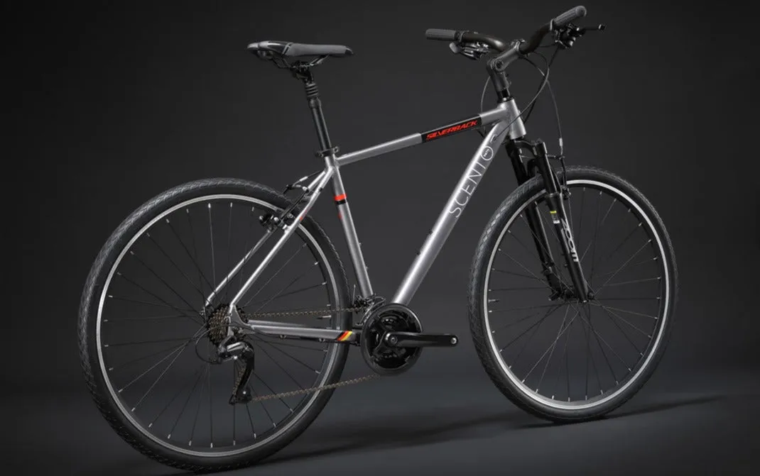 Silverback Scento Path V citybike 700C Moondust M
