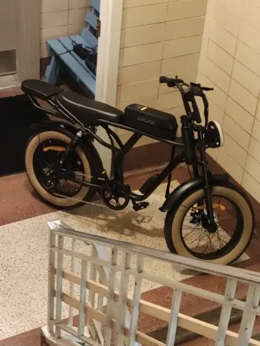 URLIFE T16 elcykel sort US-version