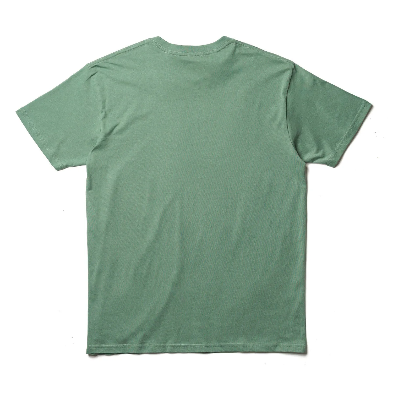 OneUp Woodgrain Logo T-shirt sage kort ærme