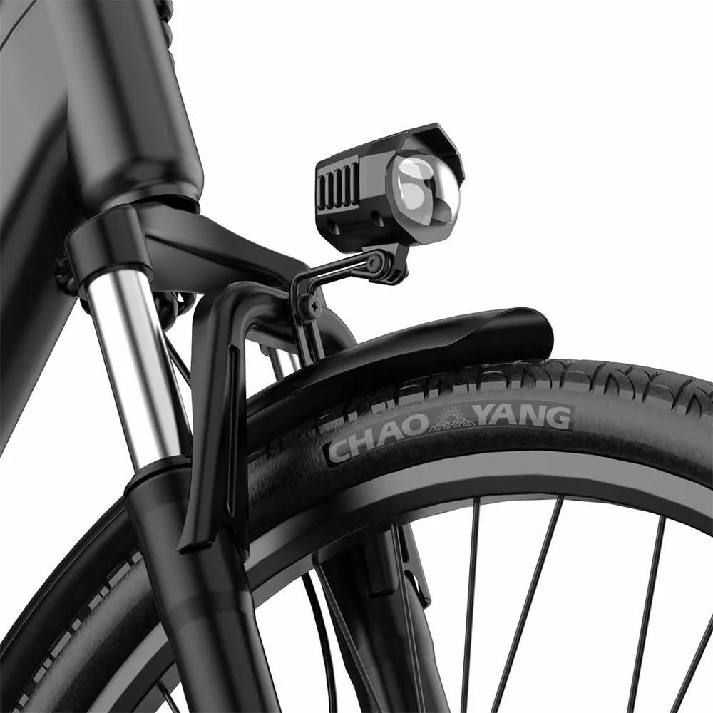 URLIFE E26 48V UK elcykel White testet på grus