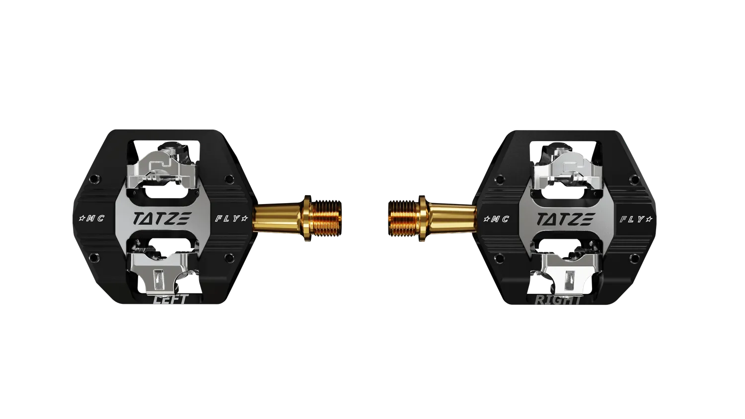 TATZE MC-FLY TI klikpedaler titanaksel – SPD