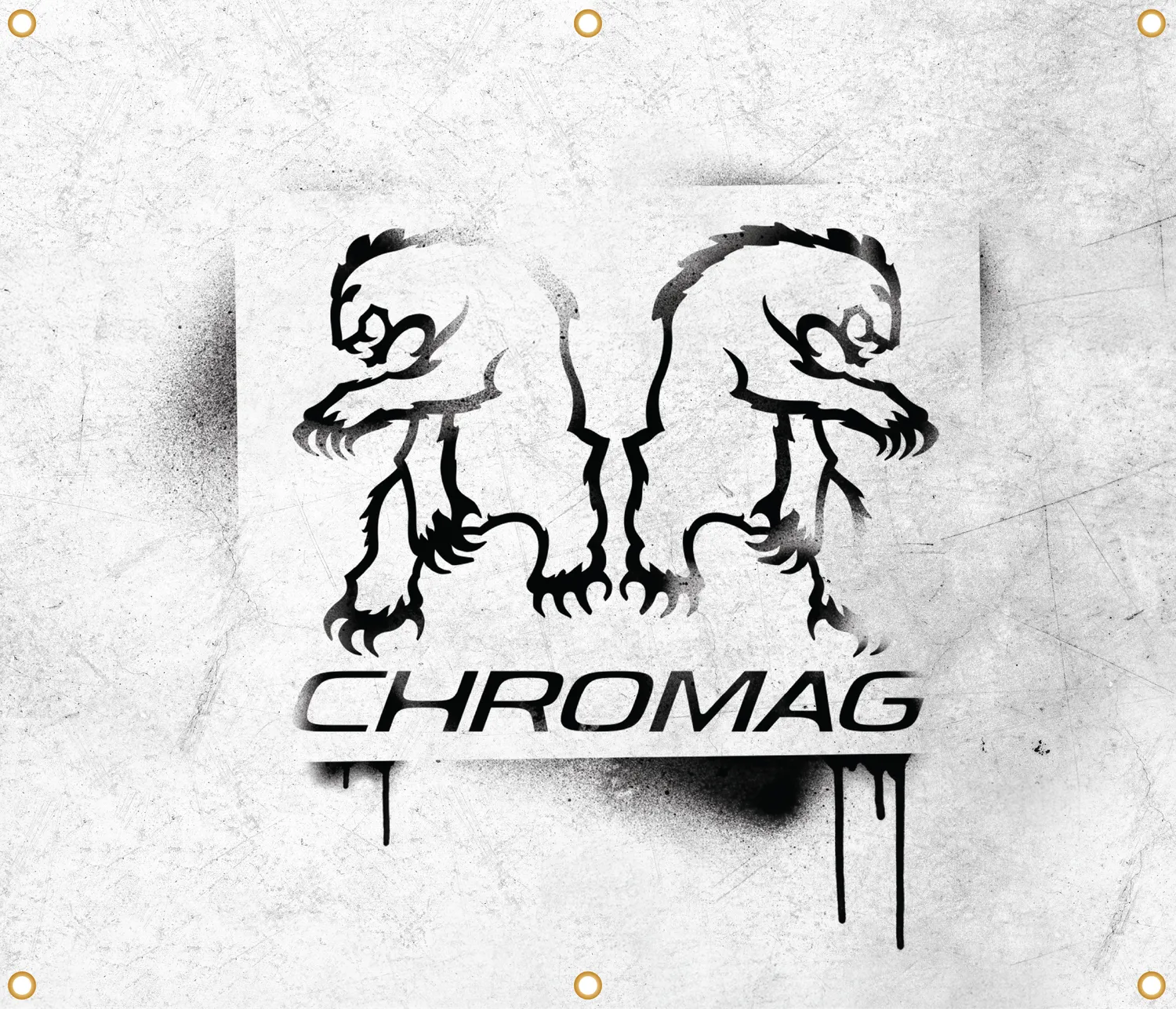 Chromag Banner vægflag Division Bear 44x46